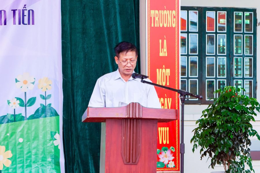 (Mr. Nguyen The Manh – Deputy Secretary-General of the Association speaking at the event)